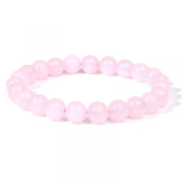8mm pink crystal bracelet